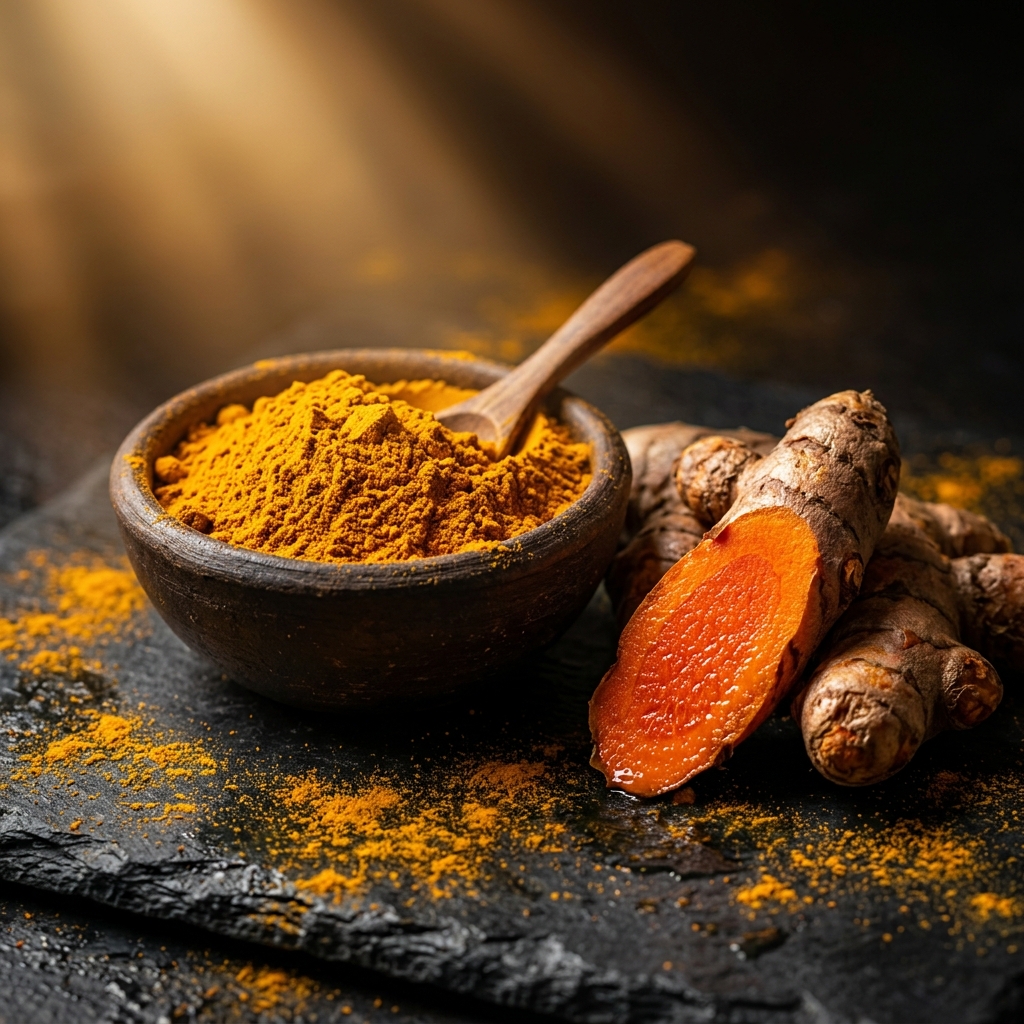 Organic Turmeric Root and Powder